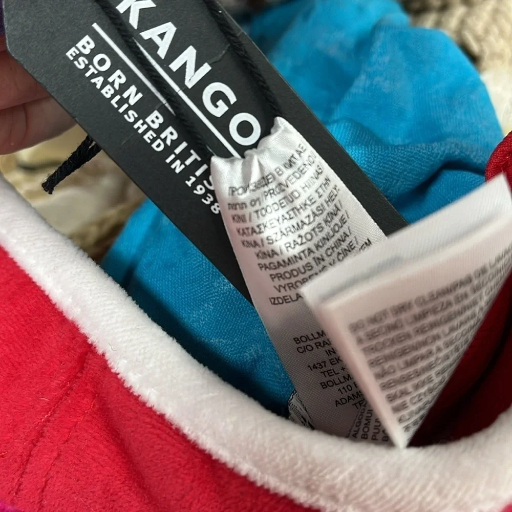 Free People X Kangol Red and Pink Women's Visor new wtags